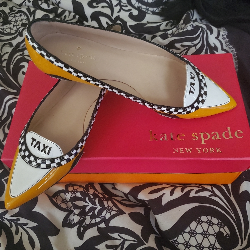 Kate Spade Taxi Flats